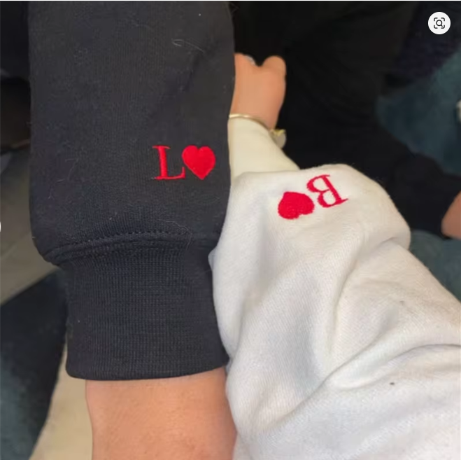 Custom Embroidered Roman Numeral Hoodie
