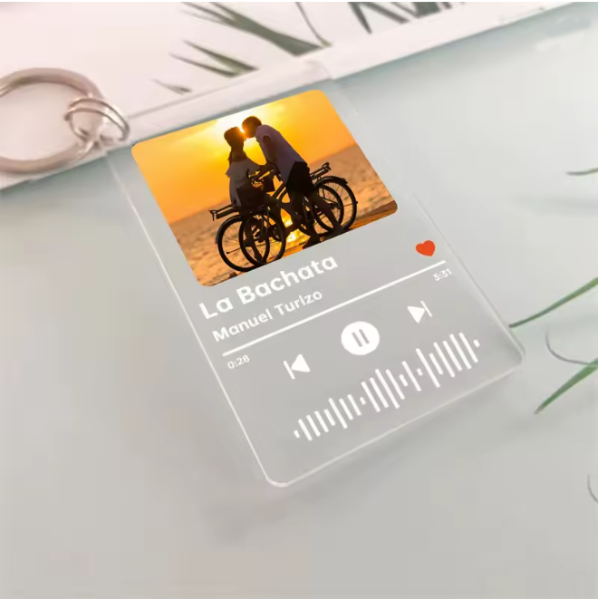 Custom Spotify Keychain