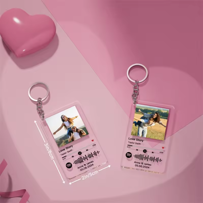 Custom Spotify Keychain