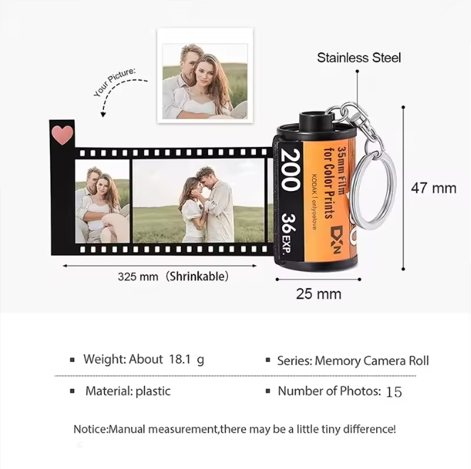 Camera Roll Keychain