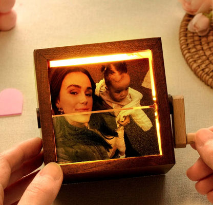 Custom Photo Wood Flipbook