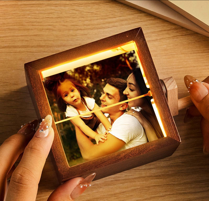 Custom Photo Wood Flipbook