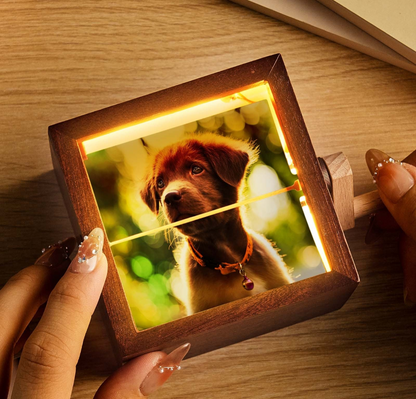 Custom Photo Wood Flipbook