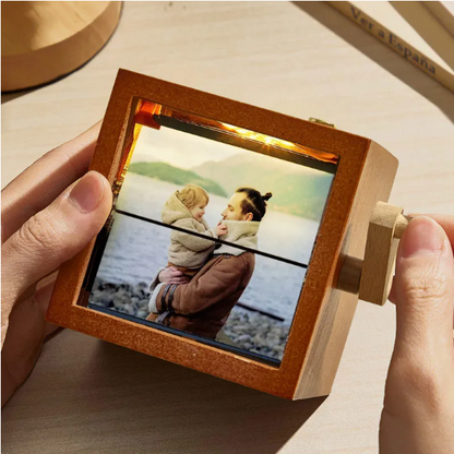Custom Photo Wood Flipbook