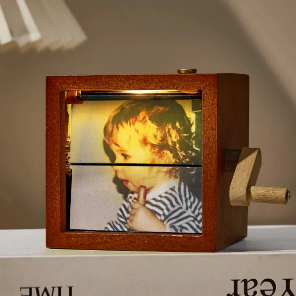 Custom Photo Wood Flipbook