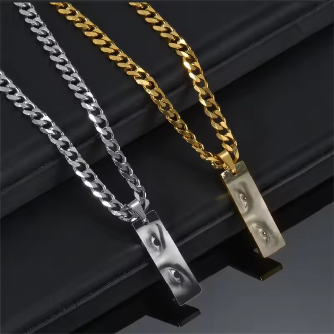 Custom Eyes Necklace