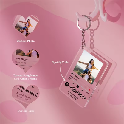 Custom Spotify Keychain